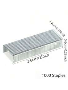 1 Bộ bấm ghim, văn phòng phẩm, tiết kiệm sức động, phù hợp cho học sinh, dùng được cho các tập sách tiêu chuẩn 20 trang, 12 chiếc bấm ghim. - Một cỡ - Xem 6