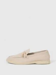 Women's Casual Tassel Design Comfortable Slip-On Loafers, Versatile For Daily Commute Valentine's Day - Chantilly - View 5
