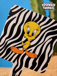 LOONEY TUNES X Joivida Zebra Pattern Cartoon Tunes Handheld Mirror Bathroom Mirror - one-size - View 4
