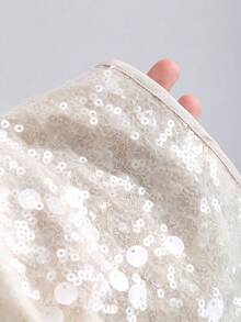 Elamini Women's New Bohemian Backless Halter Neck Beaded Camisole Top, Suitable For Beach Vacation - White - View 3