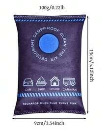 Borsa deumidificante in silicone riutilizzabile - perfetta per gli interni di veicoli o per la casa per assorbire l'umidità, prevenire l'umidità, l'umidità e la condensa