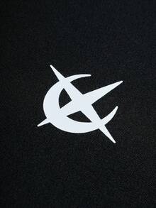 STYNVO Conjunto casual de camiseta de manga corta con cuello redondo y estampado de luna, y pantalones cortos para hombres - Negro - Ver 6