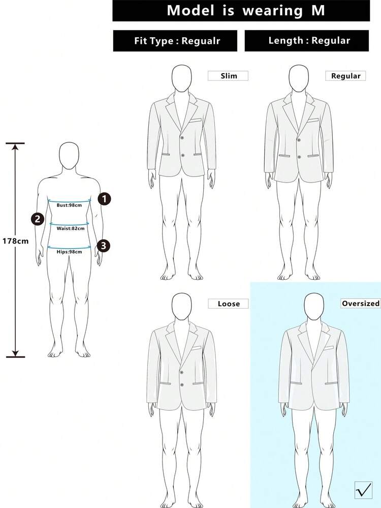 Blazer monopetto a quadri