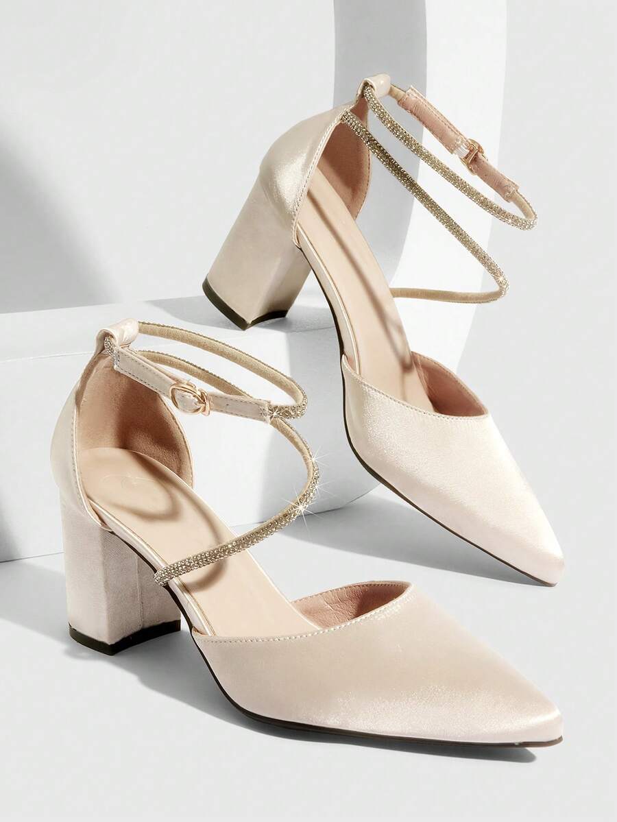 CUCCOO SZL 女士高跟鞋 - 杏色20 - 查看 1