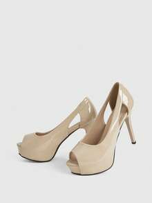CUCCOO LuxiPop Women Pumps Valentine's Day - Apricot - View 5