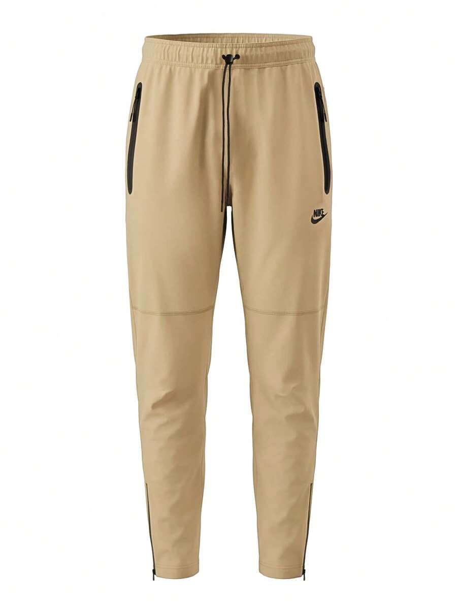 Nike Tech Men's Pants Beige - Parachute Beige/Black - View 1