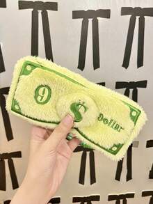 Joivida 美元硬币袋创意软萌铅笔盒青少年卡通新奇文具袋 - 綠色 - 查看 13