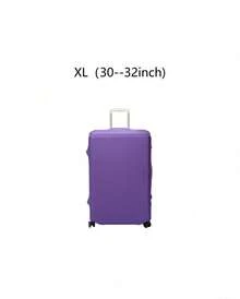 1/3pcs S/M/L/XL Elastic Luggage Cover Luggage Protective Cover Luggage Cover Storage Suitcase Cover Trolley Case Luggage Protective Dust Cover - Purple - View 7