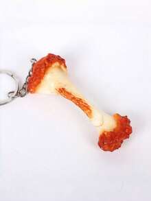 Joivida 逼真鸡翅骨包包挂饰 - 酷炫有趣的钥匙扣，可挂在背包、钱包上，也可作装饰品，是送给青少年朋友的好礼物