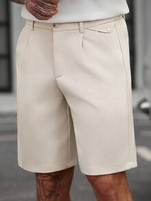 Manfinity CasualCool Quần short nam dáng rộng xếp ly, thích hợp cho mặc hàng ngày, đi chơi cuối tuần, du lịch, gặp gỡ bạn bè, v.v. Chiếc quần short đa năng này là một món đồ thiết yếu trong tủ quần áo của phái mạnh và là món quà tuyệt vời dành cho bạn trai hoặc chồng. Thích hợp cho Ngày Valentine, Quà tặng cho bạn trai, Quần short Bermuda nam, Quần short kaki nam, Quần short dài nam, các chuyến đi cuối tuần, hoạt động ngoài trời, du lịch, môi trường làm việc thoải mái hoặc các dịp bán trang trọng, Quà tặng cho bạn trai/chồng, Quà kỷ niệm/sinh nhật, Tiệc tùng, Kỳ nghỉ hè, Lễ hội, Năm mới, Đám cưới, Ngày Valentine, Quần short golf nam. - Màu be - Xem 3