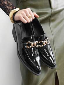 CUCCOO BIZCHIC Women Pumps Spring Shoes - Black shiny leather - View 5