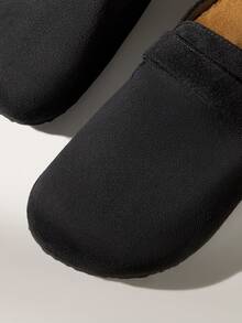 Solecia 女士搭扣设计休闲时尚平底鞋 - 黑色 - 查看 5