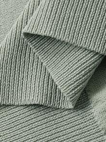 DAZY Men's Patchwork Contrast Color Round Neck Knit Top, Summer - Multicolor - View 8