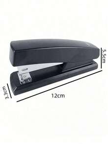 1 Bộ bấm ghim, văn phòng phẩm, tiết kiệm sức động, phù hợp cho học sinh, dùng được cho các tập sách tiêu chuẩn 20 trang, 12 chiếc bấm ghim. - Một cỡ - Xem 7