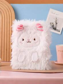 Zazumi 1 PC A5 Funny Sheep Theme Notebook Cute Animal Print For Writing Journaling Memo Pad Back To School Essential Fashion Accessory - Multicolor - View 10