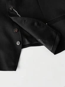 EASEVO Plus Size Men's Business/Commute Chain Decor Suit Vest