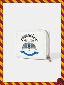 HARRY POTTER X SHEIN Paquete corto con pájaro azul y letra negra - Cabeza De Pájaro Azul - Ver 2