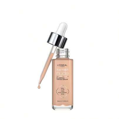 True Match Nude Plumping Tinted Serum Foundation 3-4 Light Medium 30 Ml