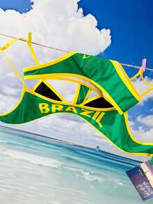 Swim Vcay 2026 New Spring/Summer Women 2pcs Set Printed 2 In 1 Swimsuit Swimwear & Shorts Beach Vacation Casual Swimsuit Set - Multicolor - View 6