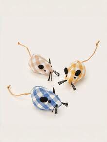 PETSIN 1 Piece Pet Mouse Cat Toy; Pet Self-Entertainment Toy To Relieve Boredom; Pet Tooth Grinding And Tooth Cleaning Toy; Cat Toy; Pet - Multicolor - View 13