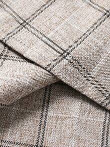 Manfinity CasualCool 男士梭织格纹商务长袖衬衫，秋季款