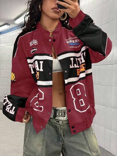 StreetHx جاكيت عنصر الدراجة النارية السباقية للنساء