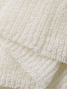 Livesso Áo ba lỗ dệt kim không tay dành cho nữ, trang phục công sở thường ngày, mùa xuân/hè. - Màu be - Xem 6