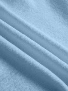 Franclia 2件套女士休闲宽松时尚优雅通勤高品质针织毛衣套装，秋冬季 - 淺藍色 - 查看 7