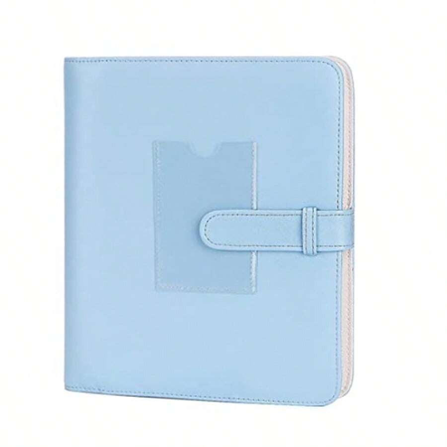 适用于 3 英寸胶片的 272+1 个口袋照片相册，兼容 Mini Liplay 11 90 70 50S 26 25 9 8+ 8 7S/ Snap PIC-300/ 即时成像打印机/HP Sprocket 相纸（粉色） - 藍色 - 查看 1