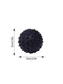 1个健身瑜伽按摩球，肌肉放松足部按摩球，可放松颈肩肌肉 - 彩色 - 查看 3