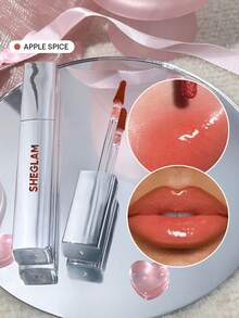 SHEGLAM Glaze Daze 唇蜜-Apple Spice 品牌美妝化妝品 適合女士與女孩 - Apple Spice - 查看 1