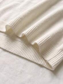 Trelyra 美国金属扣细肩带露脐短款上衣，性感修身露背针织吊带背心，夏季必备 - 白色 - 查看 4