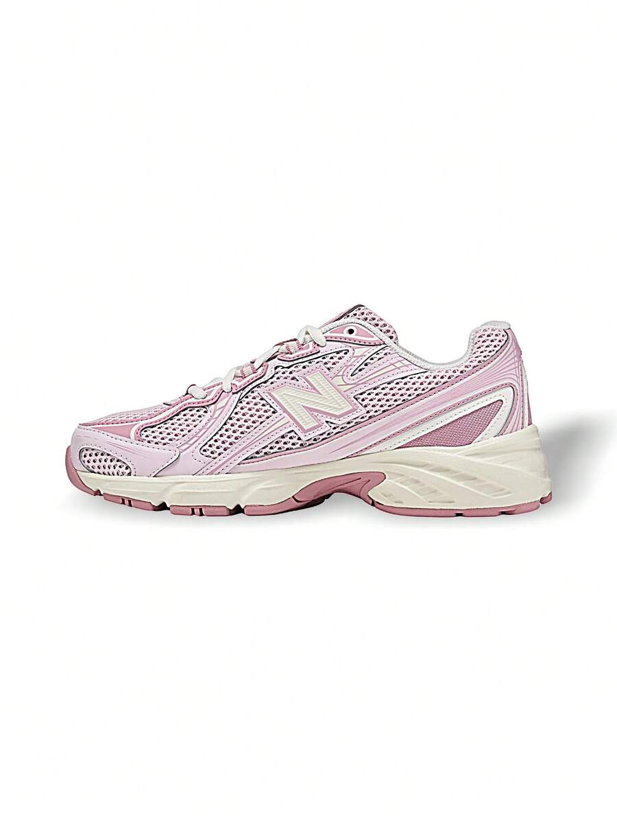 New Balance Sports Sneakers Unisex Lightweight Soft Mesh Cushion Versatile Casual Pink U740PP2 - 粉色 - 查看 1