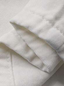 DAZY Women's Tie-Up Casual Vacation Style White Denim Jumpsuit And Overalls - White - View 7