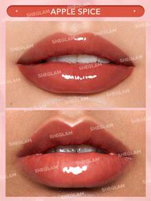 SHEGLAM Glaze Daze 唇蜜-Apple Spice 品牌美妝化妝品 適合女士與女孩 - Apple Spice - 查看 3