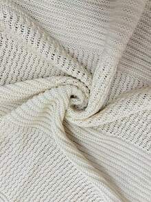 GlowEve Sleeveless Knit Fringe Elegant Romantic Cardigan - Apricot - View 6