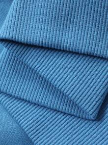 DAZY Women Casual Loose Graphic Print Long Sleeve V-Neck Top And Pants 2 Pieces Set