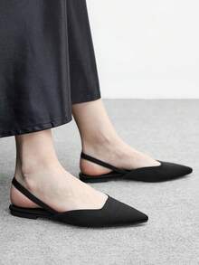 CUCCOO BIZCHIC 女士尖头休闲日常通勤百搭鞋 - 黑色 - 查看 5
