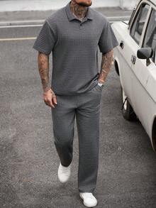 Manfinity CasualCool 男士复古休闲日常 INS 畅销户外必备 Polo 衫套装