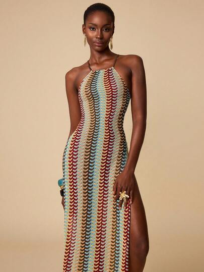 Swim Chiccia 1pc Women's Vintage Romantic Elegant Sexy Beach Dress, Suitable For Beach, Pool, Vacation, Spring/Summer