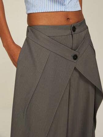 ATUI Studio 女性用ファッショナブルな通勤デザインパンツ