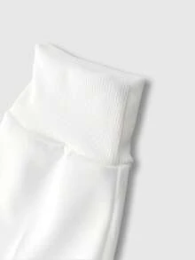 ROMWE MEN Goth Spring Casual Graphic White Men'S Branch Print Crew Neck Long Sleeve Casual Pullover Sweatshirt - White - View 4