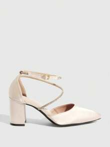 CUCCOO SZL 女士高跟鞋 - 杏色20 - 查看 2