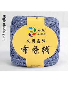 1/3 Pcs T-Shirt Yarn, Woven Fabric Knitted Yarn, Used For Crocheting And Knitting Bags, Cushions, Dolls, Handicraft Crochet Projects - Multicolor - View 41