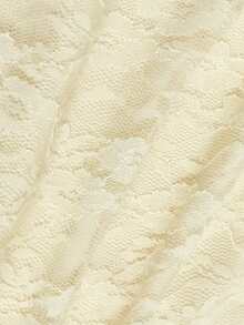 SHEIN Girlism Tween Girl Casual Minimalist Comfortable Asymmetric Hem Camisole & Fishtail Hem Skirt Set - Apricot - View 10