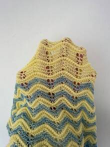 Elenzga 女士春夏新款修身长款针织吊带连衣裙，奶油黄优雅条纹无袖针织连衣裙 - 彩色 - 查看 7