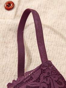 3pcs/Set Lace Women's Underwire Bra, Valentine's Day - Multicolor - View 7