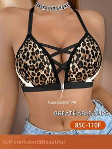 女士前扣式无钢圈文胸一件装 - 彩色 - 查看 3