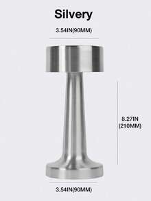 1PC LED Cordless Desk Lamp Touch Control Modern Art Deco Table Light 3 Color Adjustable Brightness For Study Office Desk Decor (No Battery) - multicolor - View 13