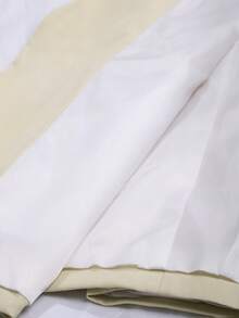 Manfinity CityGents Men's Casual Commuter Lapel Neck Suit Jacket And Pants Set, Autumn - Apricot - View 8